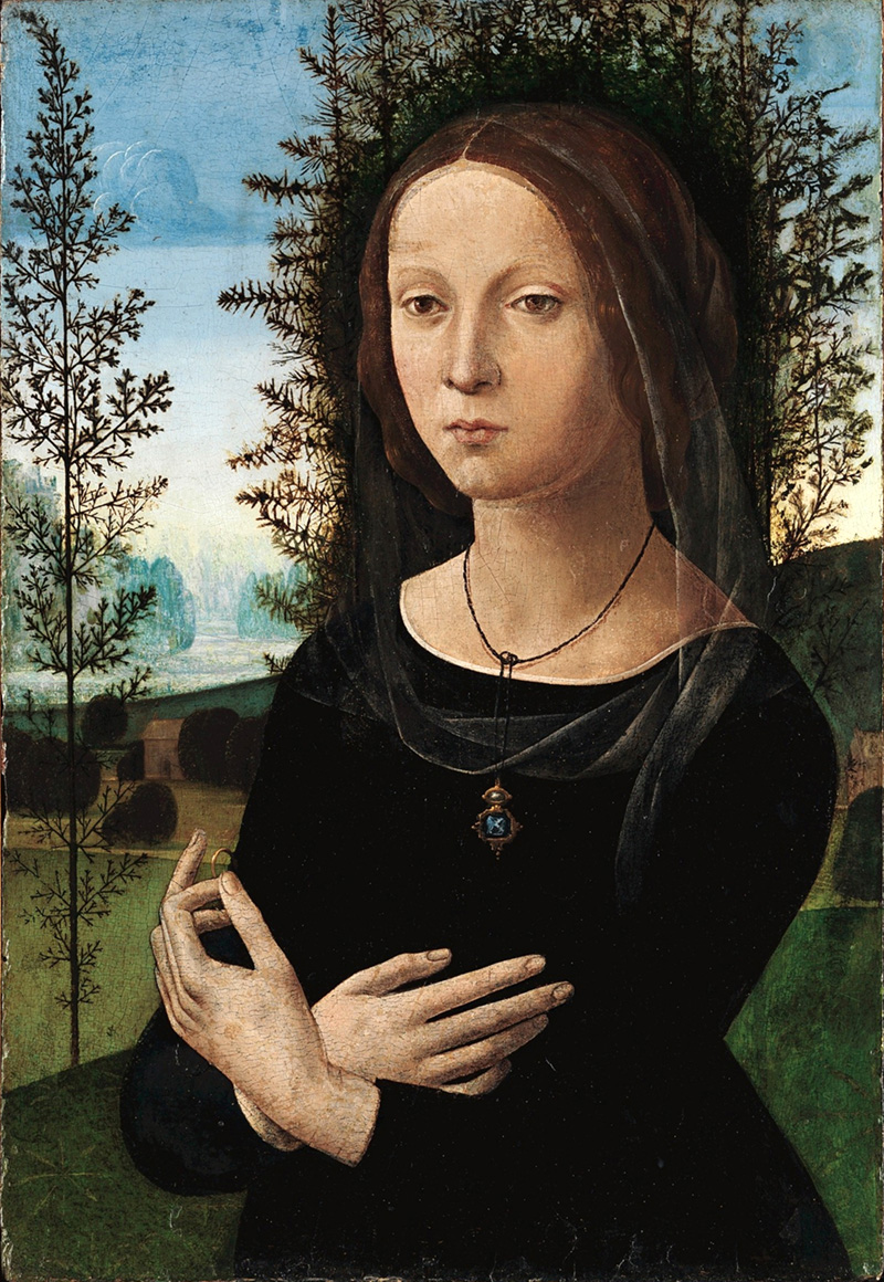 portrait of a young woman